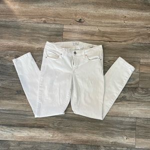 White Jessica Simpson skinny jeans